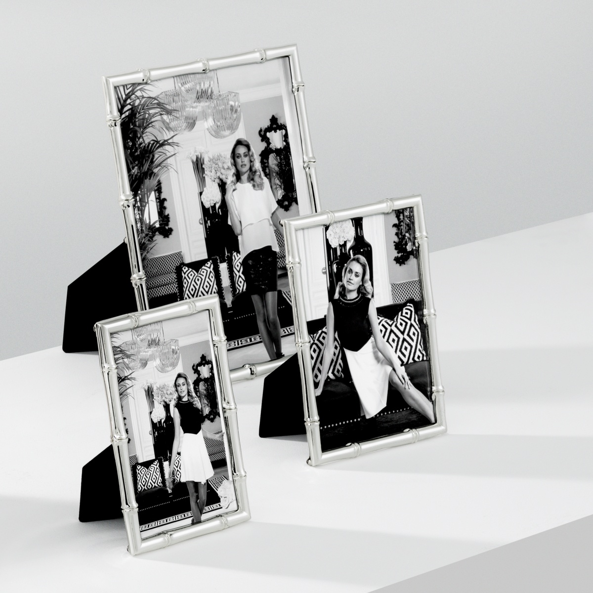 Рамка Холден С силвер отделка