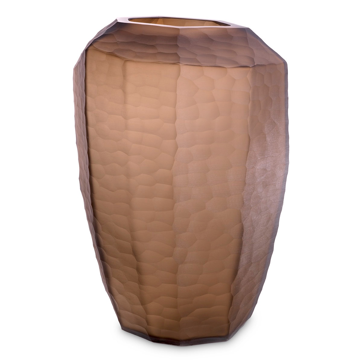 Ваза Лариса коричневый стекло
